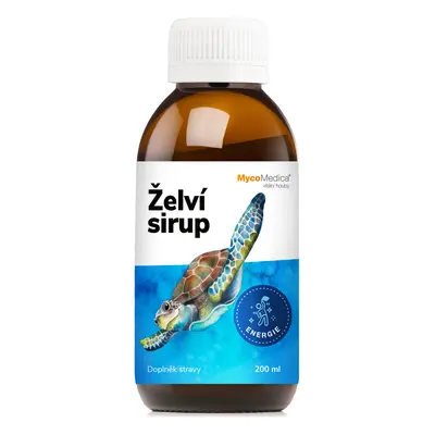 MycoMedica Želví sirup 200 ml + tetovačka pro děti