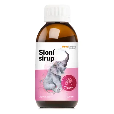 MycoMedica Sloní sirup 200 ml + tetovačka pro děti