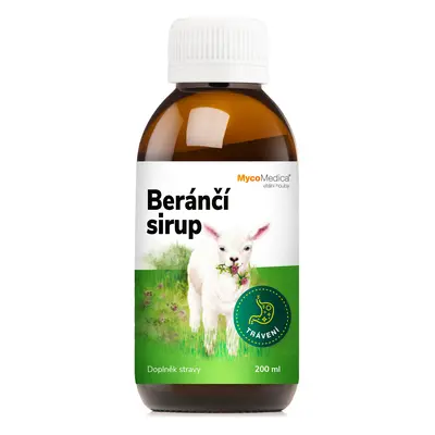 MycoMedica Beránčí sirup 200 ml + tetovačka pro děti