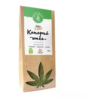 Zelená země CBD Extra konopná směs BIO 4% 35 g