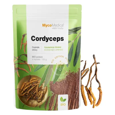 MycoMedica BIO Cordyceps - prášek 100g