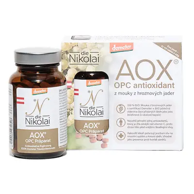 dieNikolai Duo pack – OPC antioxidant dieNikolai z mouky z hroznových jader 2 x 112 tablet