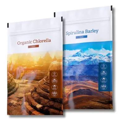 Energy Organic chlorella + Spirulina Barley