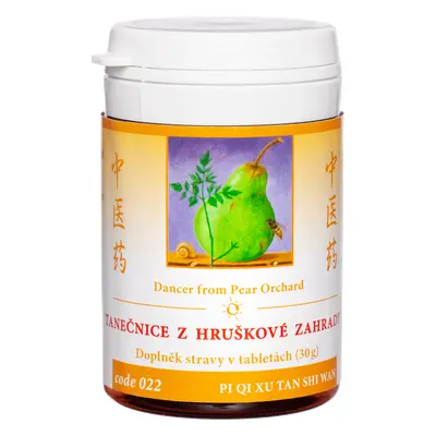 TCM Herbs 022 Tanečnice z hruškové zahrady® 100 tablet