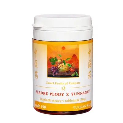 TCM Herbs 190 Sladké plody z yunnanu® 100 tablet