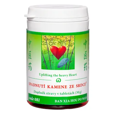 TCM Herbs 081 Spadnutí kamene ze srdce® 100 tablet