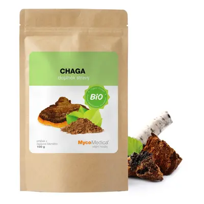 MycoMedica BIO Chaga - prášek 100g