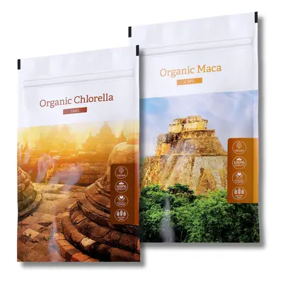 Energy Organic chlorella + Organic Maca Caps