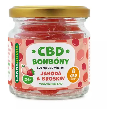 Zelená země CBD bonbóny 20 ks