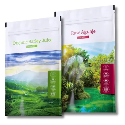 Energy Organic Barley juice Powder + Raw Aguaje