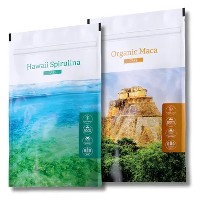 Energy Hawaii Spirulina Tabs + Organic Maca