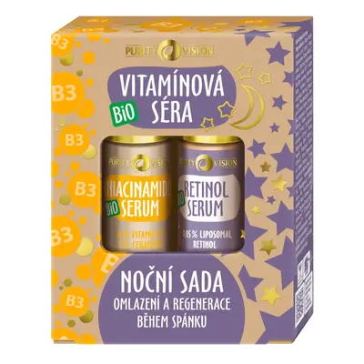 Purity Vision BIO Vitamínová séra - noční sada