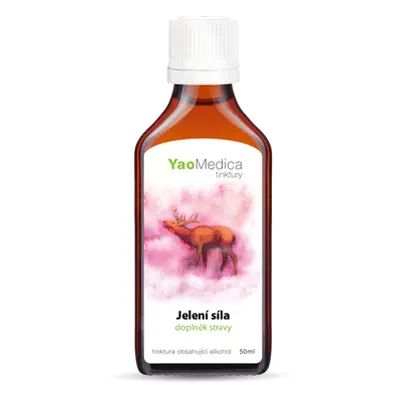 YaoMedica 034 - Jelení síla, bylinná tinktura 50ml