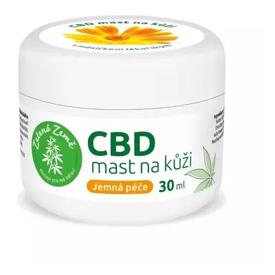 Zelená země CBD mast 30 ml