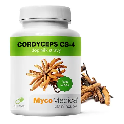 MycoMedica Cordyceps CS-4 - Housenice čínská 90 kapslí