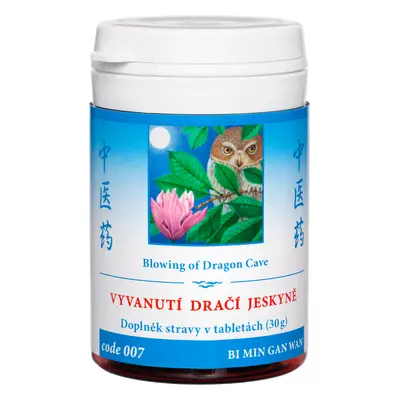 TCM Herbs 007 Vyvanutí dračí jeskyně 100 tablet