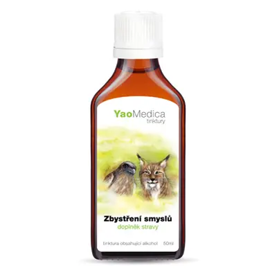 YaoMedica 016 - Zbystření smyslů, bylinná tinktura 50ml