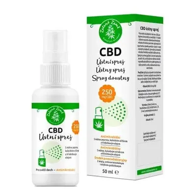 Zelená země CBD ústní sprej 50ml