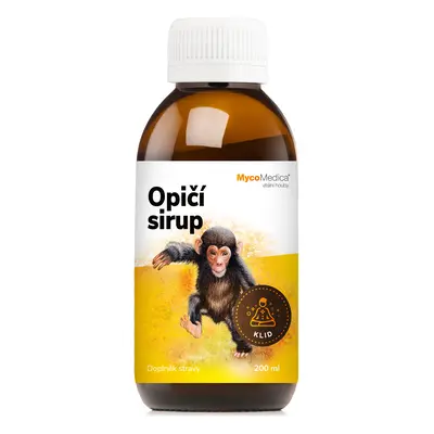 MycoMedica Opičí sirup 200 ml + tetovačka pro děti