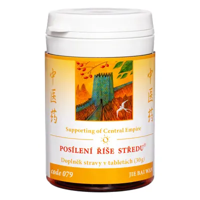 TCM Herbs 079 Posílení říše středu® 100 tablet