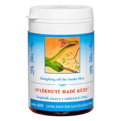 TCM Herbs 019 Svléknutí hadí kůže® 100 tablet