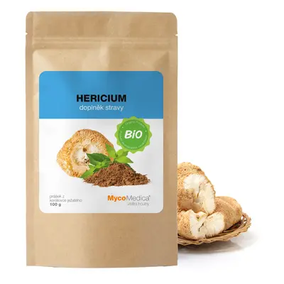 MycoMedica BIO Hericium - prášek 100g