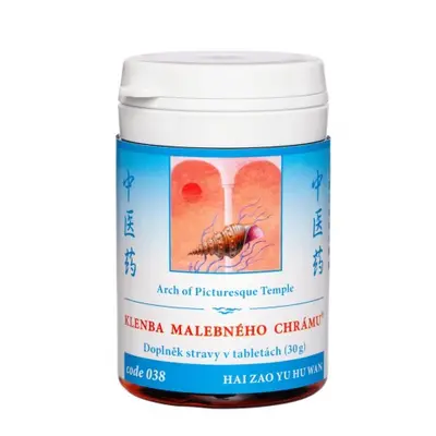 TCM Herbs 038 Klenba malebného chrámu® 100 tablet