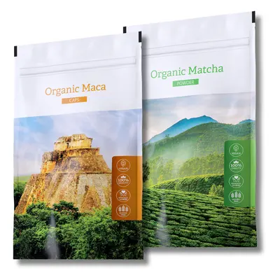 Energy Organic Maca + Organic Matcha Powder