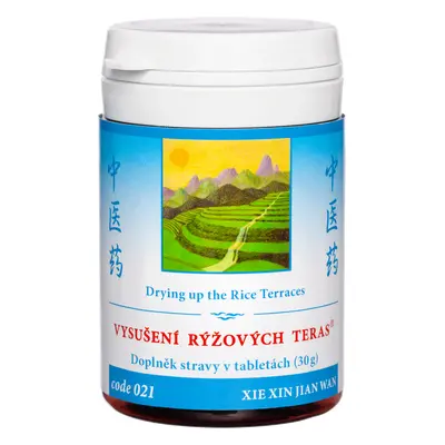 TCM Herbs 021 Vysušení rýžových teras® 100 tablet