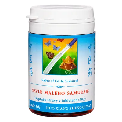 TCM Herbs 101 Šavle malého samuraje 100 tablet