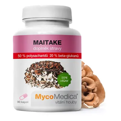 MycoMedica Maitake 50 % - Trsnatec lupenitý 90 kapslí