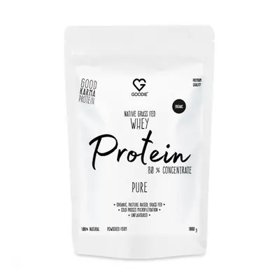 Goodie Nativní syrovátkový protein BIO GrassFed - Bez příchutě / 100% čistý - Organic GrassFed N