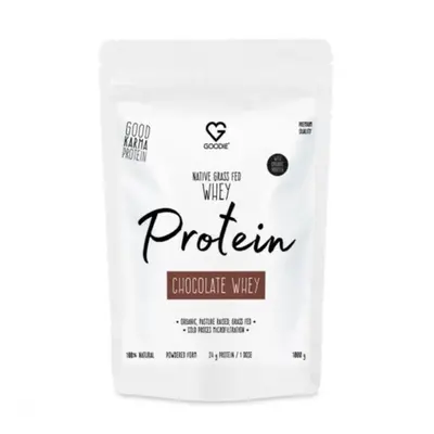 Goodie Nativní syrovátkový protein BIO GrassFed - Čokoláda - Organic Grass-Fed Native Whey prote