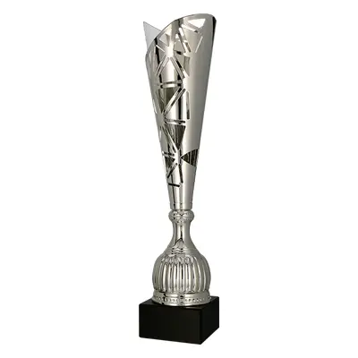 Kovová trofej | Stříbrný Výška: 50 cm