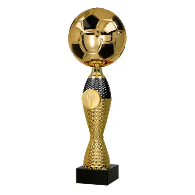 Kovová trofej | Fotbal Výška: 41 cm, Průměr: 14 cm