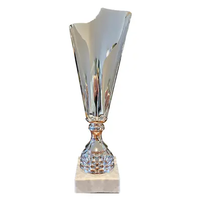 Kovová trofej | Stříbrná Výška: 40 cm