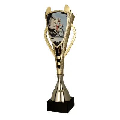 Plastová trofej | Cyklistika Výška: 44 cm