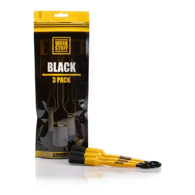 Detailingové štětce Work Stuff Detailing Brush Black 3-Pack