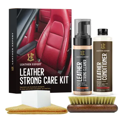 Set autokosmetiky na kůži Leather Expert - Leather Strong Care Kit