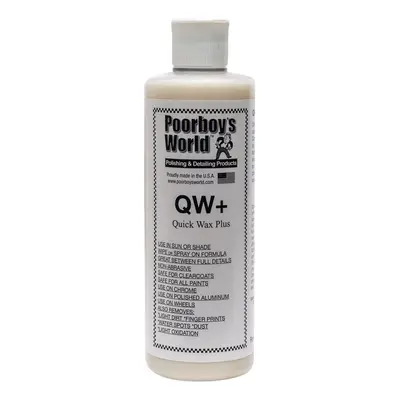 Přídavek vosku Poorboy's Quick Wax Plus QW+ (473 ml)