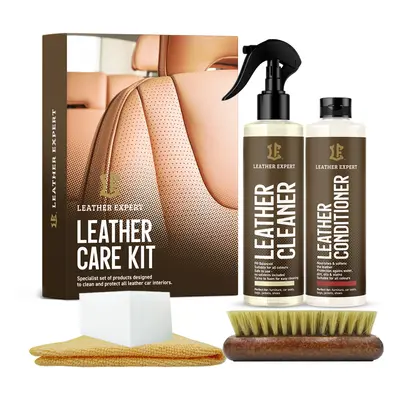 Set autokosmetiky na kůži Leather Expert - Leather Car Care Kit