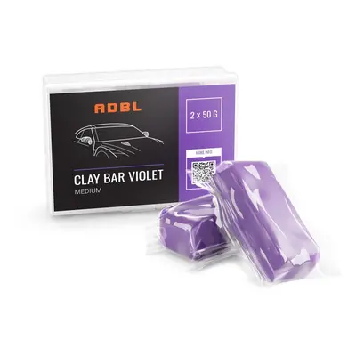 Středně tvrdý ADBL Clay Bar Violet (2x 50g)