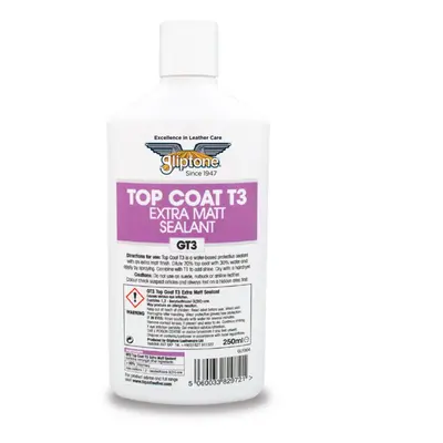 Sealant na kůži Gliptone Liquid Leather GT3 Top Coat T3 Extra Matt Sealant (250 ml)