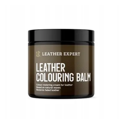 Balzám na kůži Leather Expert - Leather Colouring Balm Black (100 ml)