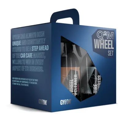 Sada autokosmetiky Gyeon Q2M Wheel Set - Bundle Box + Q2M TireCleaner (80 ml)