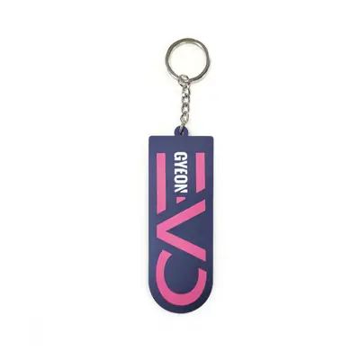 Silikonový přívěsek na klíče Gyeon Rubber Key Ring - EVO Pink