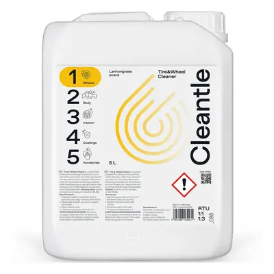 Čistič na kola Cleantle Tire & Wheel Cleaner (5 l)