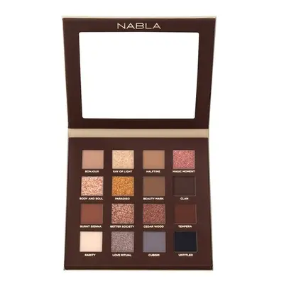 NABLA - Side By Side Nude Palette – Paletka očních stínů