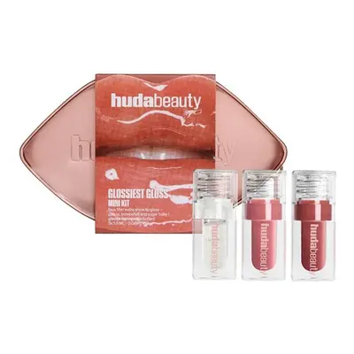 HUDA BEAUTY - Glossiest Gloss Trio – Sada pro líčení rtů