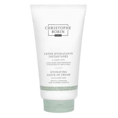 CHRISTOPHE ROBIN - Aloe Vera Hydrating Leave-in Cream – Hydratační krém na vlasy s Aloe vera